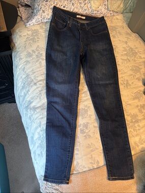Levi's Women's Skinny Jeans - Dark Blue